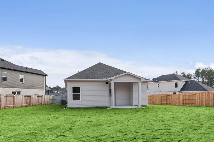 The Mockingbird II- Rear Covered Patio The Mockingbird II- Rear Covered Patio