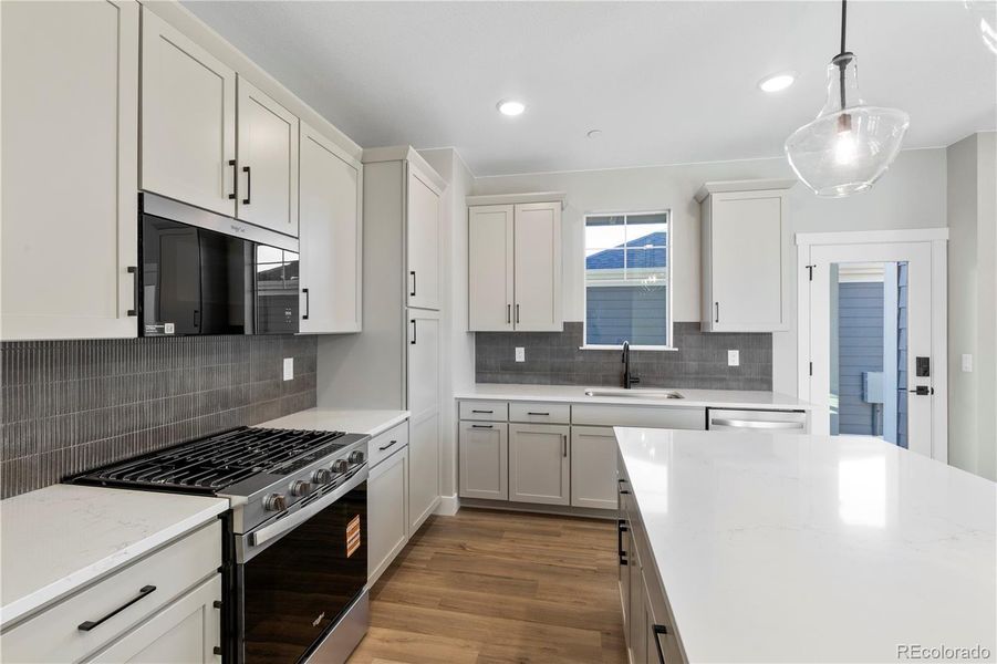 Furnished interior view inside a new home in Westerly, Erie (Image 6).