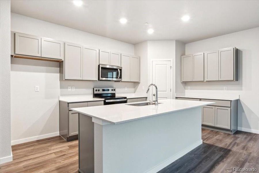 Furnished interior view inside a new home in Legato, Commerce City (Image 8).