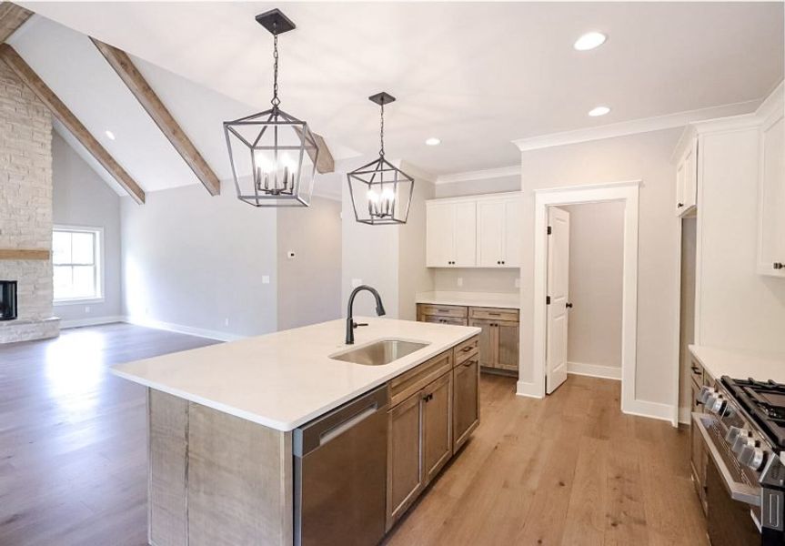 Furnished interior view inside a new home in Baker Road, Birchwood (Image 31).