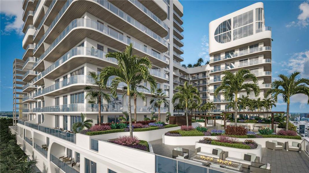 Condo located in Sarasota, FL showcasing its design and architecture (Image 8).