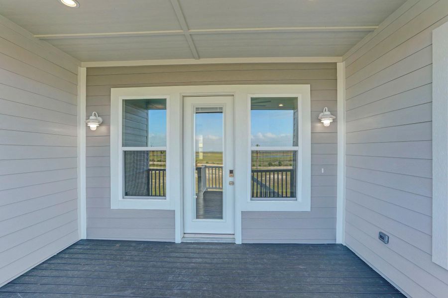 This is your entry way into the home - waterside door overlooks the canal & wetlands This is your entry way into the home - waterside door overlooks the canal & wetlands