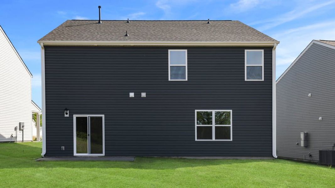 Exterior details and patio area of a home in Baxter Village, Boiling Springs (Image 23).