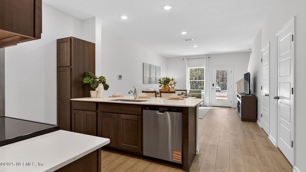 Furnished interior view inside a new home in Liberty Cove, Yulee (Image 15).