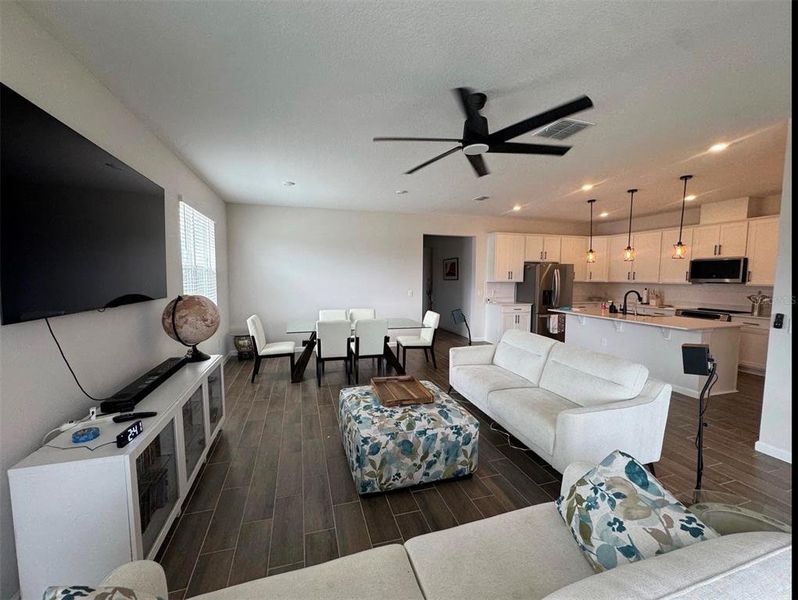 Furnished interior view inside a new home in , Haines City (Image 9). Furnished interior view inside a new home in , Haines City (Image 9).