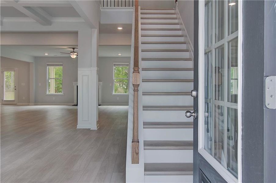 Spacious, unfurnished interior of a new home in Cambria at Traditions, Hampton (Image 13).