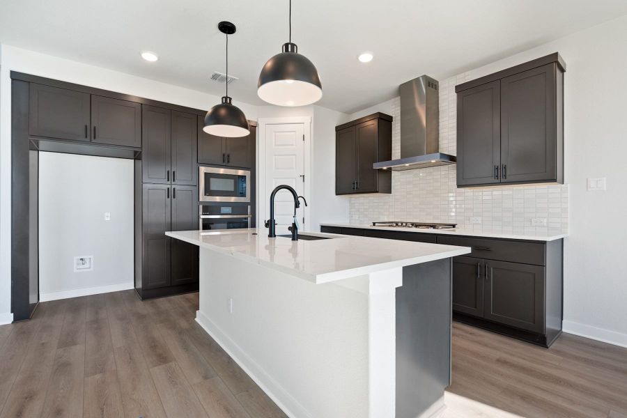 Furnished interior view inside a new home in Flora, Hutto (Image 11).