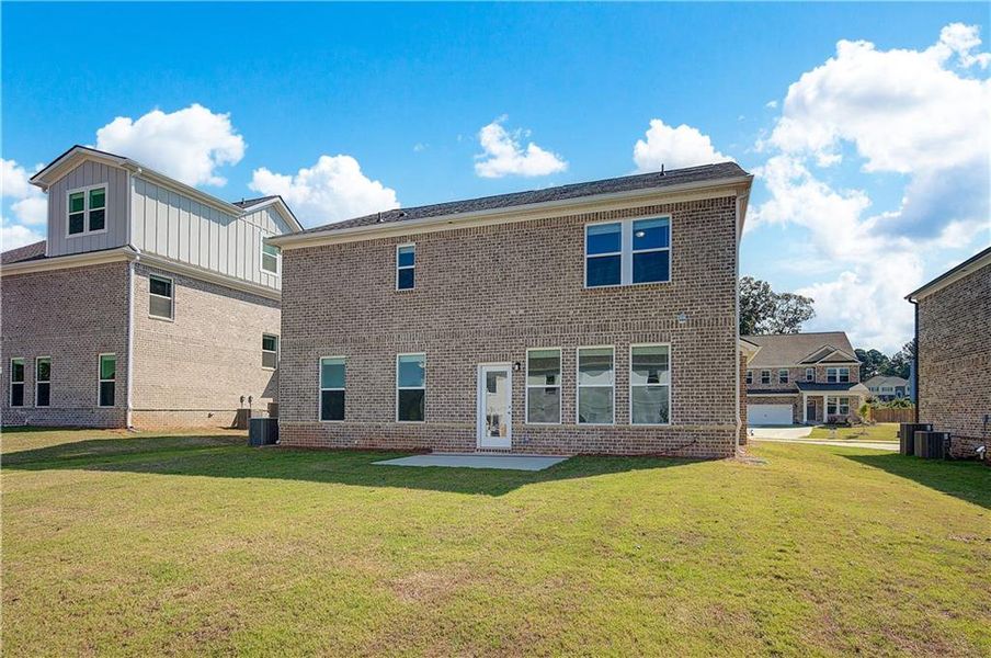 Exterior details and patio area of a home in Bowers Farm, McDonough (Image 14). Exterior details and patio area of a home in Bowers Farm, McDonough (Image 14).