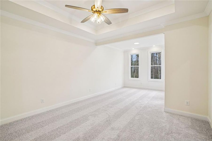 Spacious, unfurnished interior of a new home in Byers Park, Alpharetta (Image 17). Spacious, unfurnished interior of a new home in Byers Park, Alpharetta (Image 17).