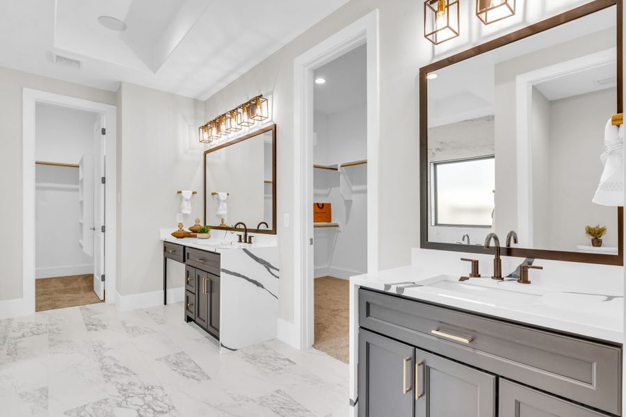Furnished interior view inside a new home in ARTAVIA, Conroe (Image 20).