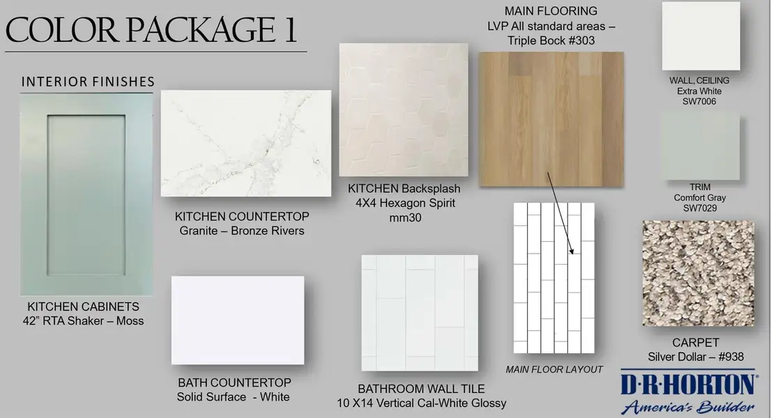 Sample of building materials used in homes in Lago Mar, Texas City (Image 4).