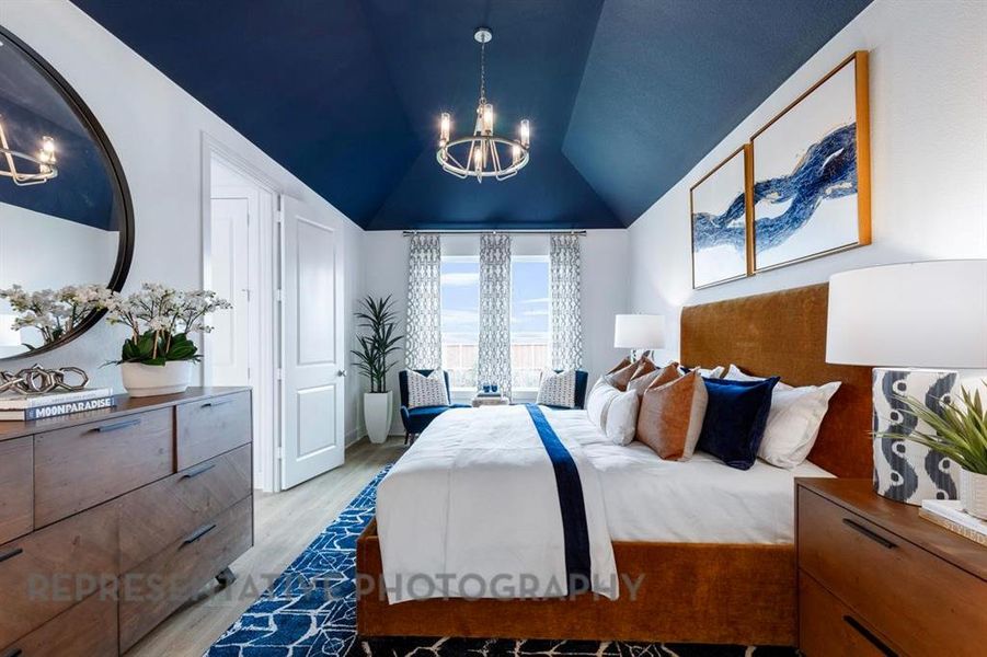 Furnished interior view inside a new home in Heritage Ranch, Sherman (Image 6).