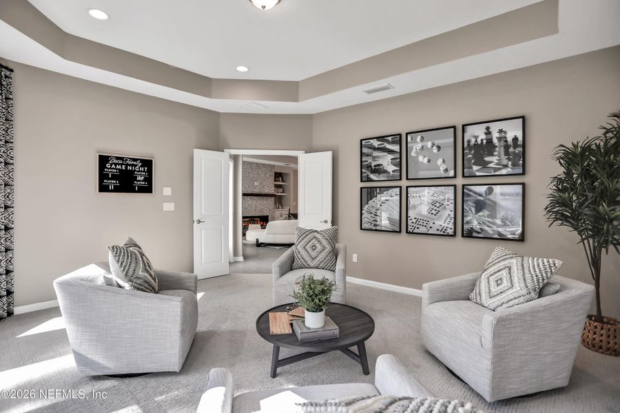 Furnished interior view inside a new home in , Green Cove Springs (Image 14). Furnished interior view inside a new home in , Green Cove Springs (Image 14).