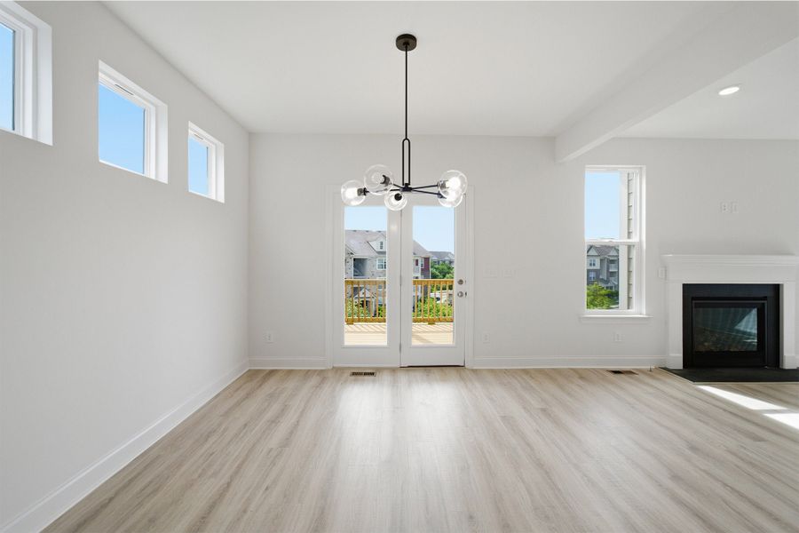 Spacious, unfurnished interior of a new home in McCain's Station, Gallatin (Image 52). Spacious, unfurnished interior of a new home in McCain's Station, Gallatin (Image 52).