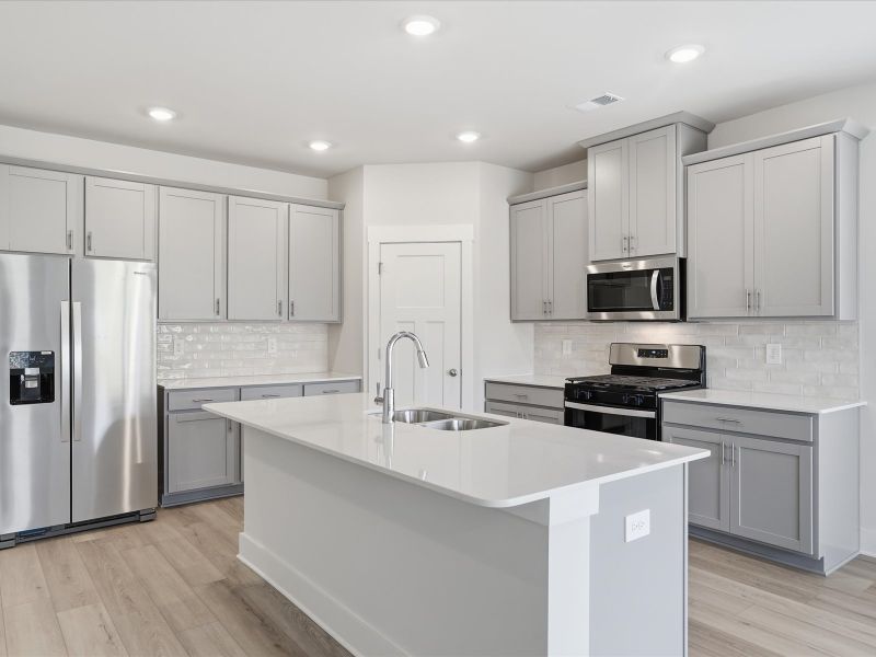 Furnished interior view inside a new home in Ashby Woods, Boiling Springs (Image 4).