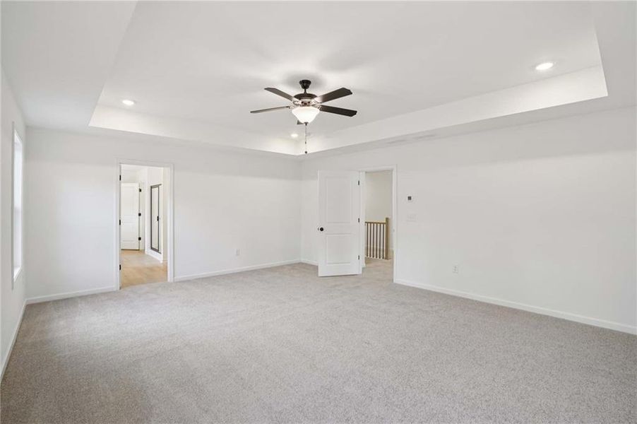 Spacious, unfurnished interior of a new home in Arbors at Richland Creek, Buford (Image 17).