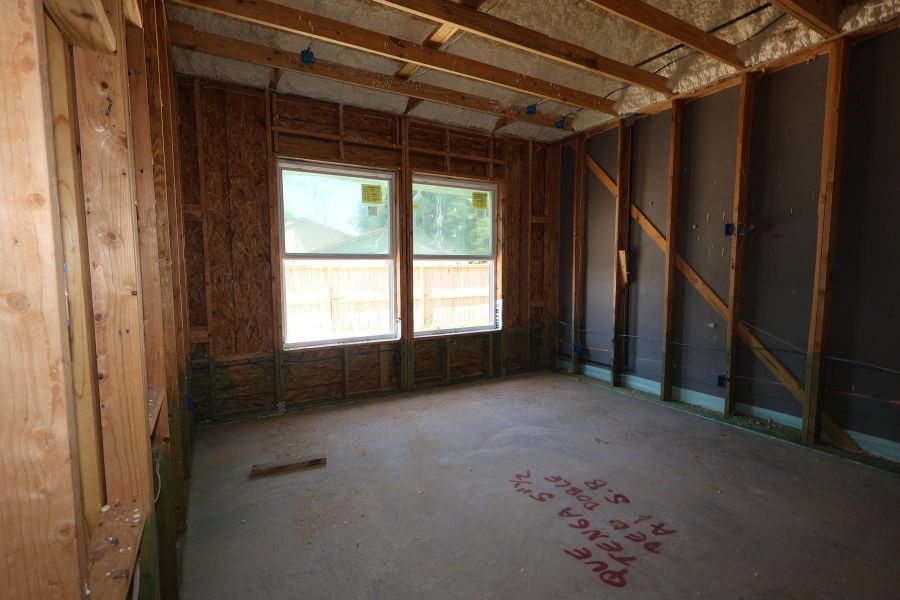 In-progress construction of a new home in The Grand Prairie - Meadow Collection, Waller, TX (Image 5).
