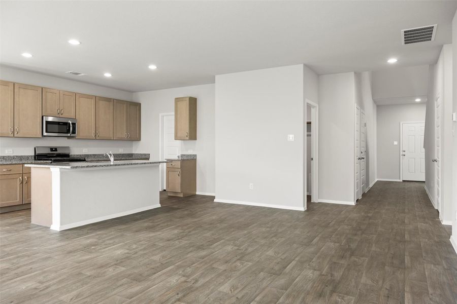 Furnished interior view inside a new home in Cloverleaf, Austin (Image 11).