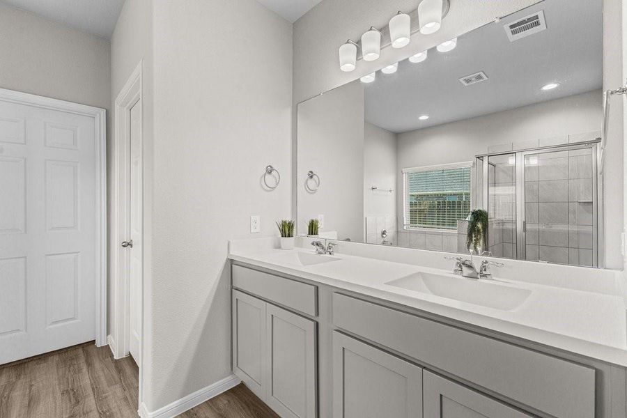 Furnished interior view inside a new home in Mill Creek Trails, Magnolia (Image 8).