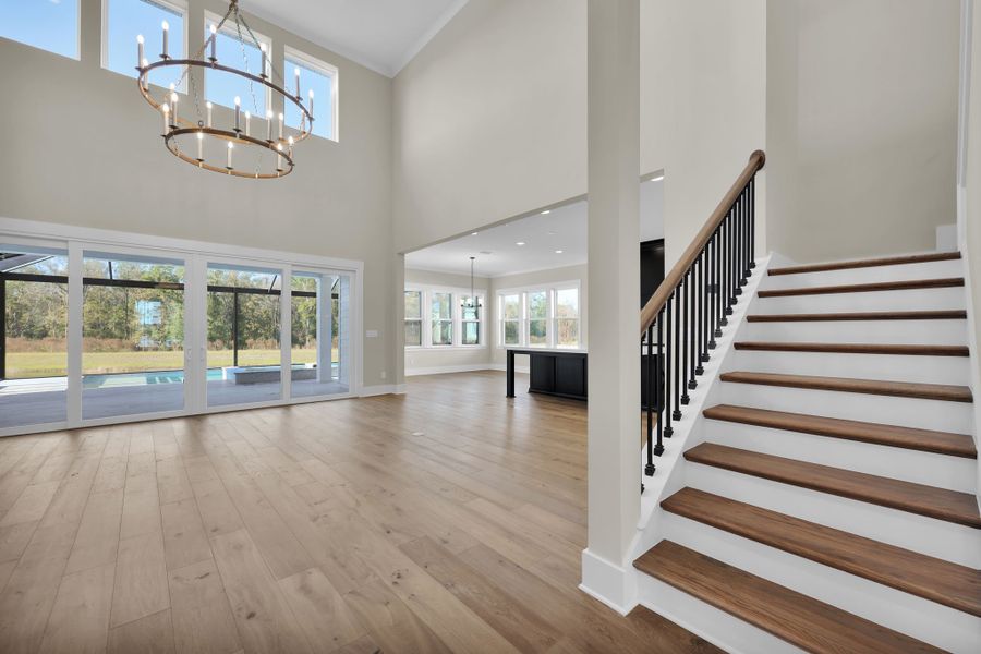 Representative unfurnished interior of a home built from the Seaside by Riverside Homes in Hidden Creek at SilverLeaf, St. Augustine (Image 97). Representative unfurnished interior of a home built from the Seaside by Riverside Homes in Hidden Creek at SilverLeaf, St. Augustine (Image 97).
