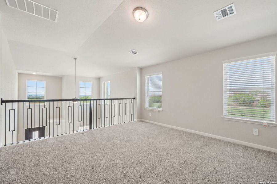 Spacious, unfurnished interior of a new home in Legendary Trails - Premier Series, Cibolo (Image 32).