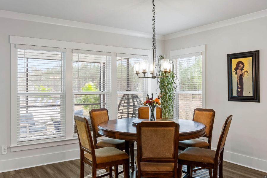 Furnished interior view inside a new home in , Johns Island (Image 12).