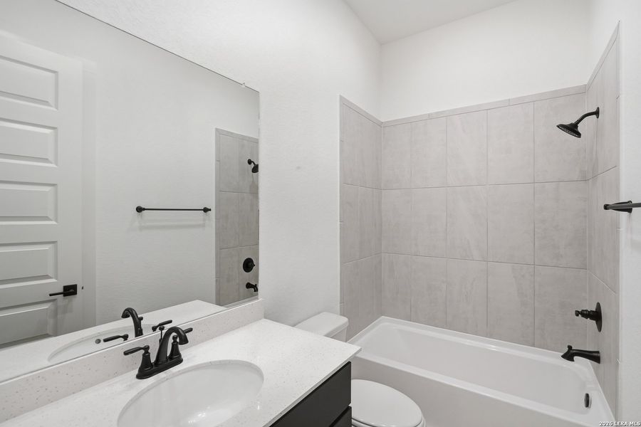 Furnished interior view inside a new home in Prominence Urban, San Antonio (Image 6).