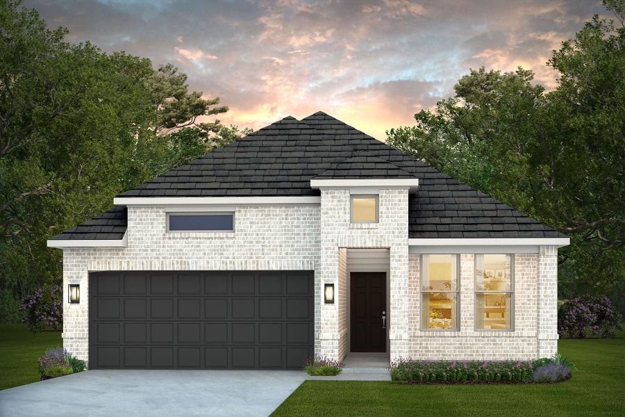 Representative exterior photo of a completed home built from the Crestone by Pulte Homes in Bison Ridge, San Antonio, TX (Image 7).