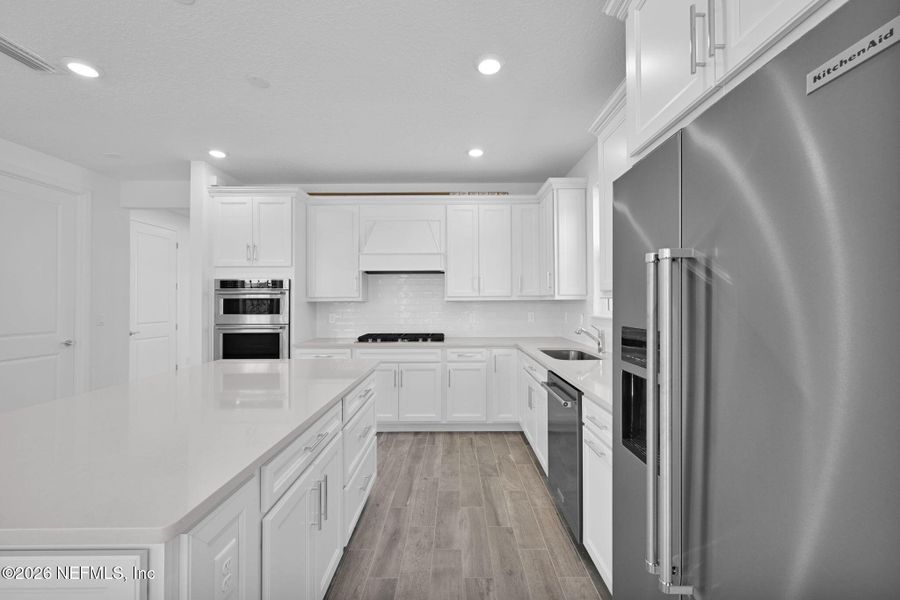 Furnished interior view inside a new home in Del Webb Wildlight, Yulee (Image 10).