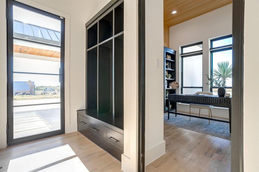 Furnished interior view inside a new home in , Weatherford (Image 8).