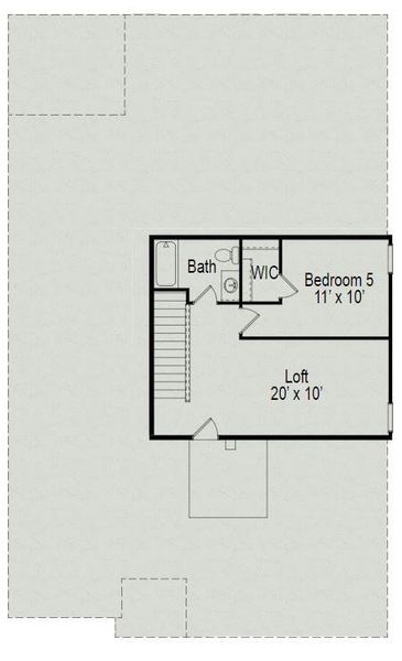 The Davenport II Opt 2nd Floorplan with Bed 5 Bath 3 The Davenport II Opt 2nd Floorplan with Bed 5 Bath 3