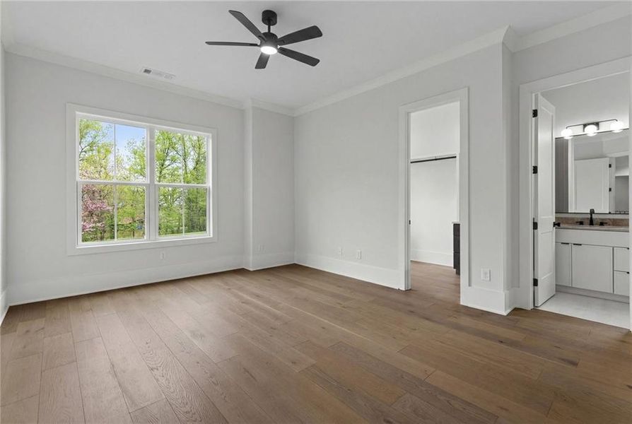 Spacious, unfurnished interior of a new home in , Buford (Image 35).