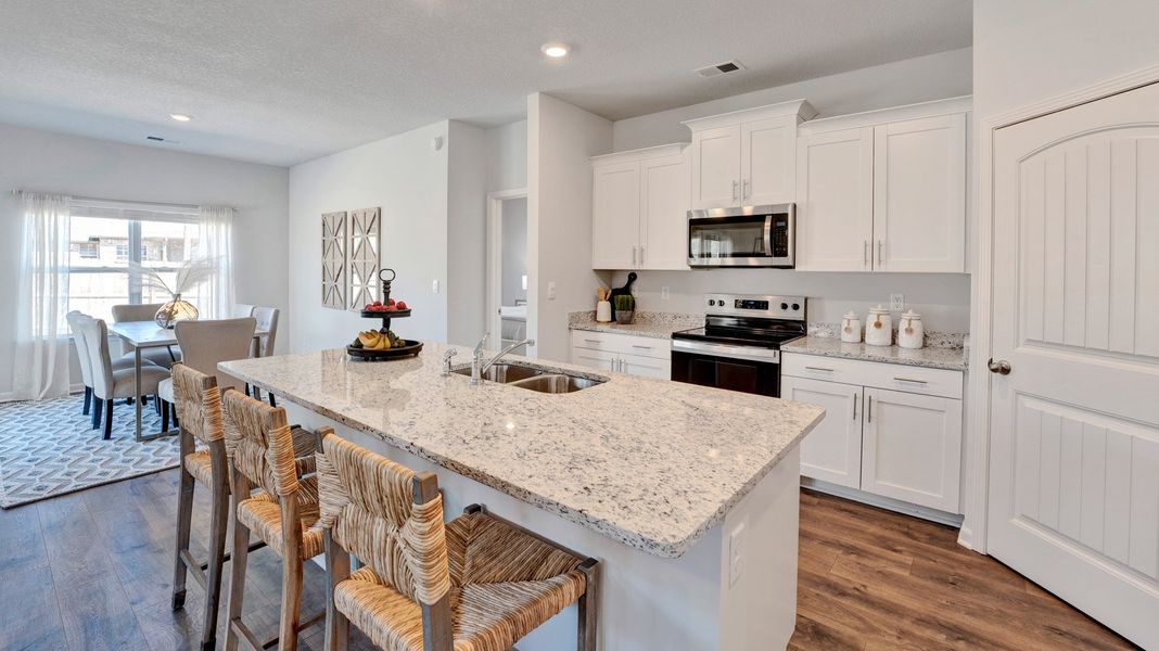Furnished interior view inside a new home in Village Park, Oakland (Image 4).