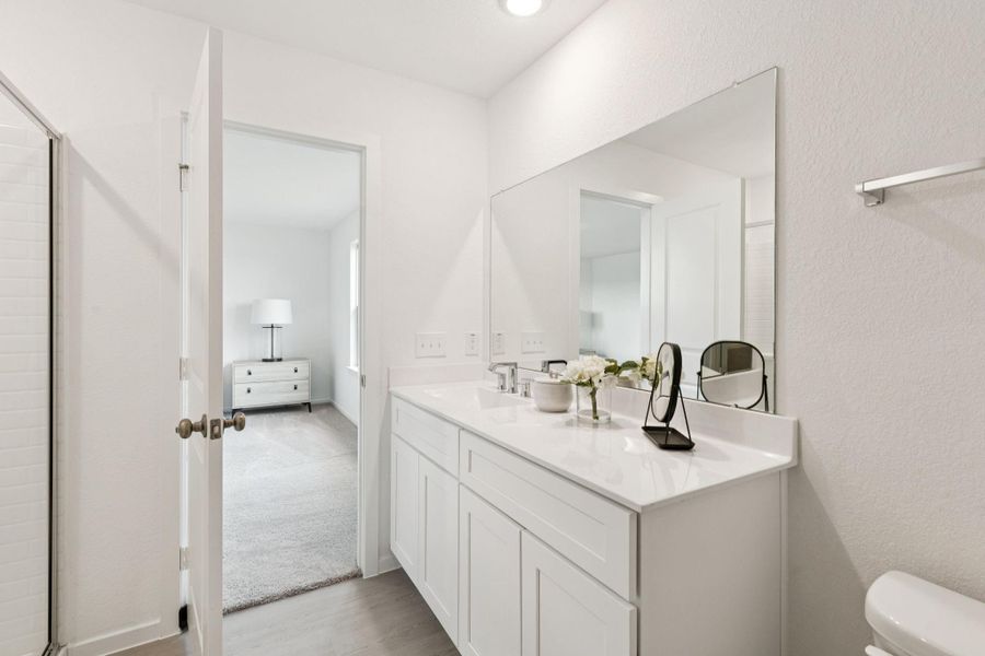 Furnished interior view inside a new home in River Ranch, Dayton (Image 21).