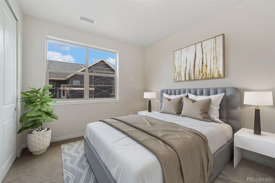 Furnished interior view inside a new home in , Fort Lupton (Image 5).