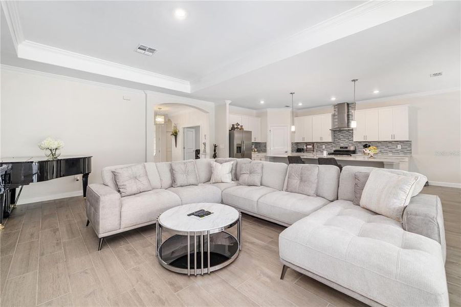 Furnished interior view inside a new home in , Bradenton (Image 35).