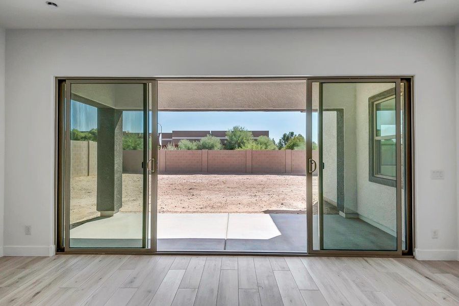 Exterior details and patio area of a home in Legends at Thunderbird, Glendale (Image 29). Exterior details and patio area of a home in Legends at Thunderbird, Glendale (Image 29).