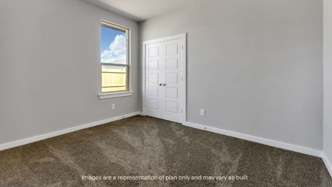Representative unfurnished interior of a home built from the June by D.R. Horton in Homestead at Parks Bell Ranch, Odessa (Image 22).
