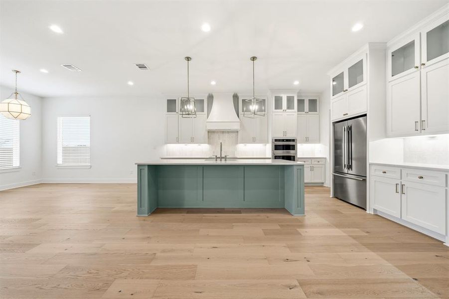 Furnished interior view inside a new home in , Hewitt (Image 5).