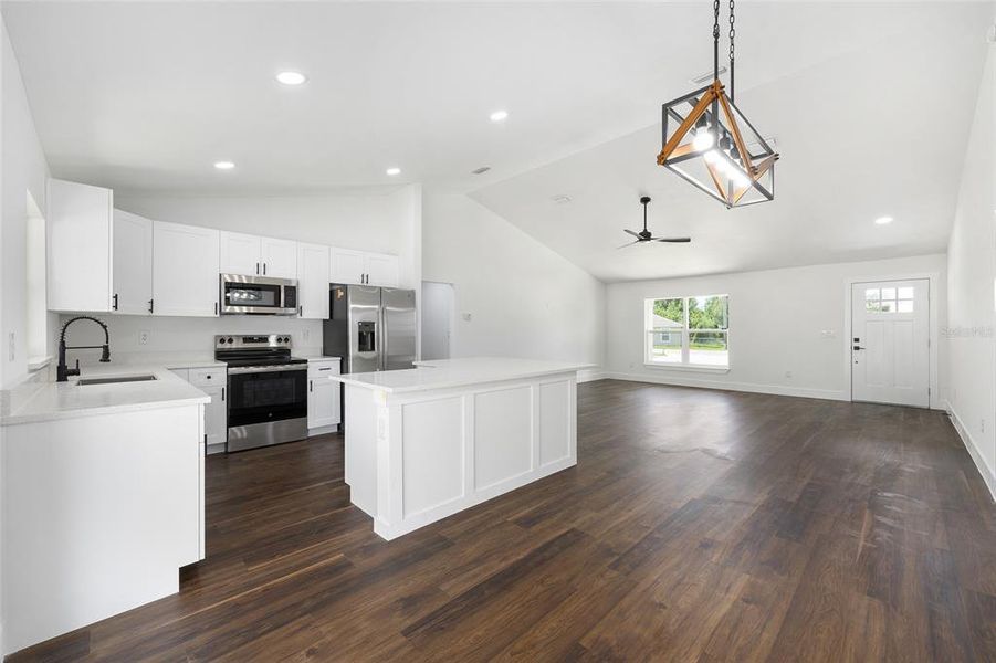 Furnished interior view inside a new home in , Ocala (Image 10). Furnished interior view inside a new home in , Ocala (Image 10).