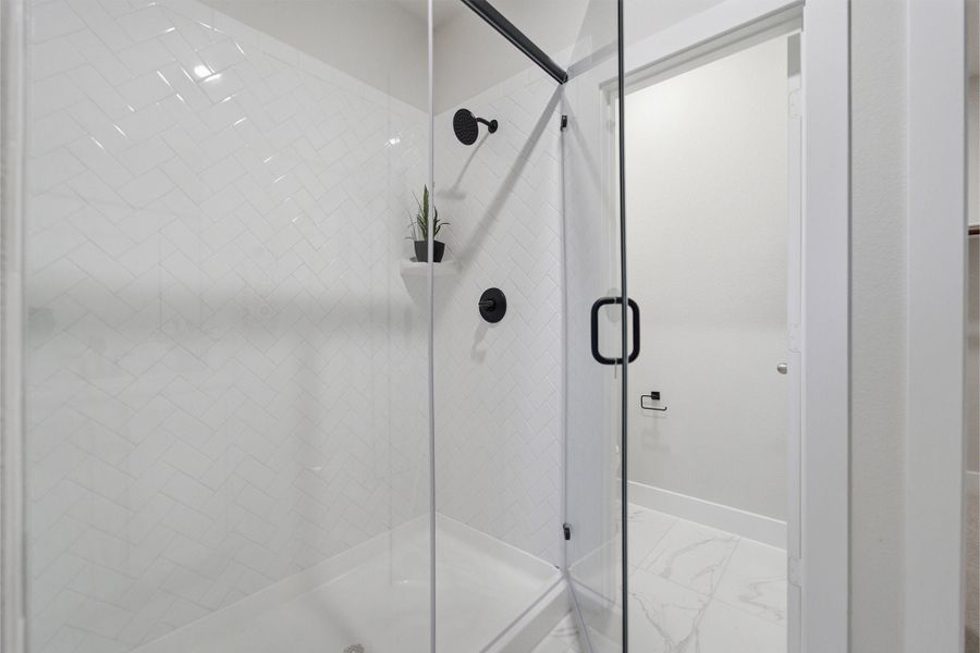 Close-up of interior finishes inside a home in Massey Oaks, Pearland (Image 13).
