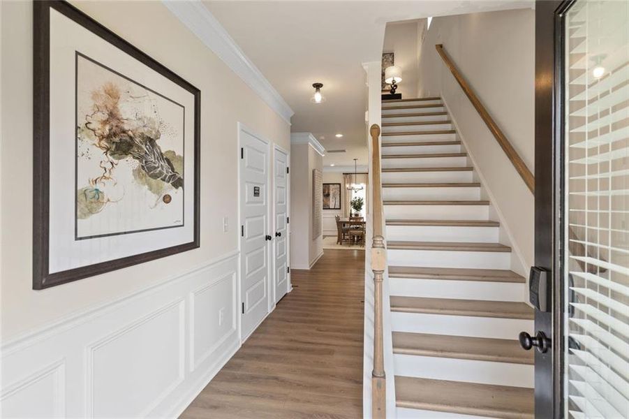 Furnished interior view inside a new home in Hillcrest Park, Ringgold (Image 3).