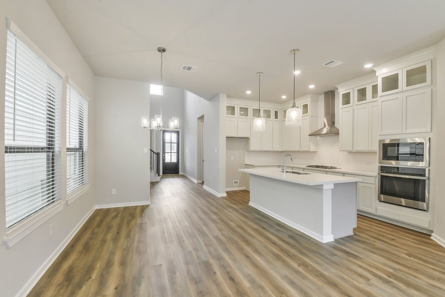Furnished interior view inside a new home in Summer Place  35', Montgomery (Image 10).