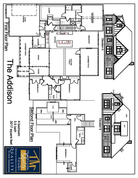 2D floor plan layout of this home in Stewart Estates, Meansville, GA (Image 3).