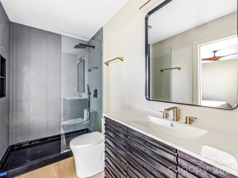 Furnished interior view inside a new home in , Swannanoa (Image 13).