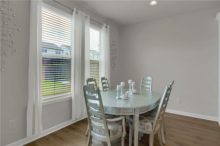 Furnished interior view inside a new home in , Atlanta (Image 10).
