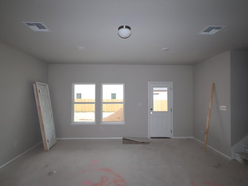 In-progress construction of a new home in Heritage, Dripping Springs, TX (Image 3).