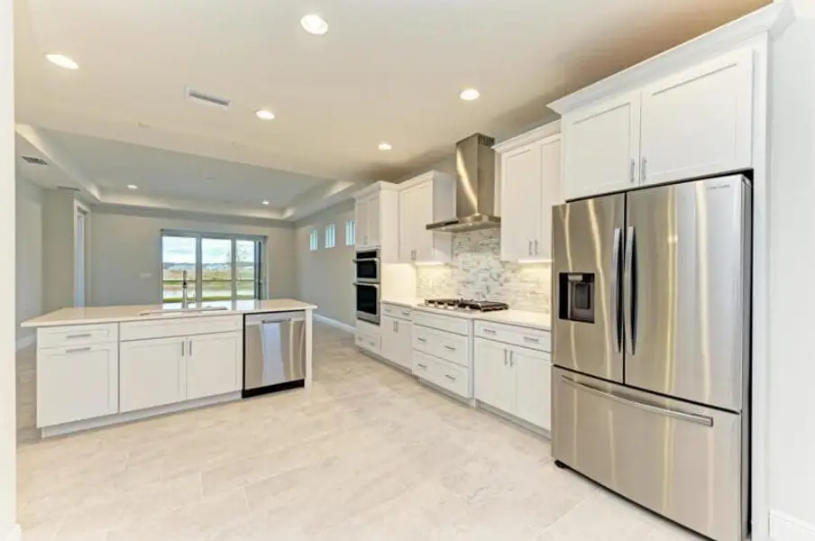 Furnished interior view inside a new home in Reflection Villas at Watercolor Place, Bradenton (Image 3).