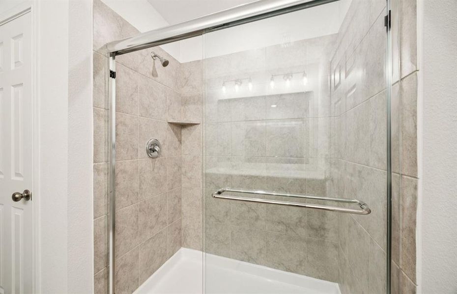 Owner's private bath with full shower