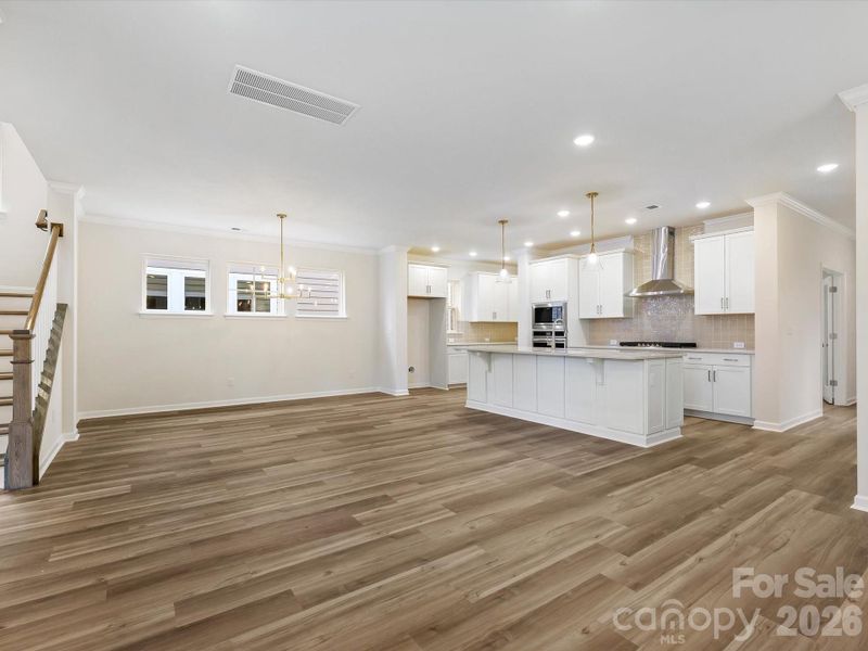 Spacious, unfurnished interior of a new home in Whitley Preserve – Park Collection, Mint Hill (Image 22).